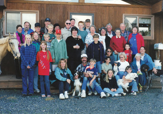 Bacon-Wilkenson family reunion.