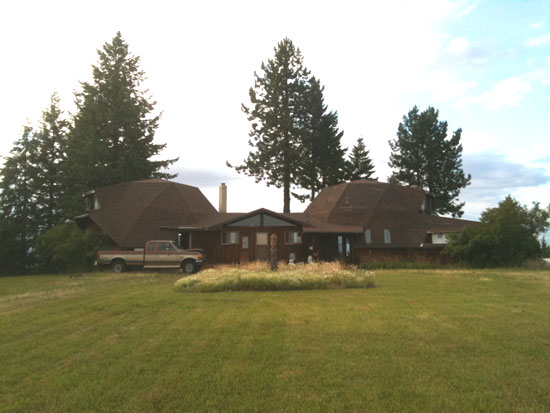 Front view of house, Wilkenson homestead