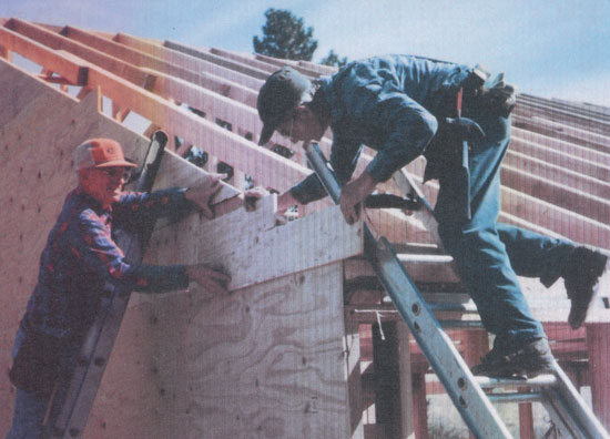 Twin Ridge Fire Station Walls going up.